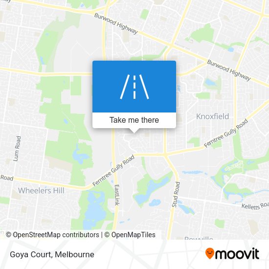 Goya Court map