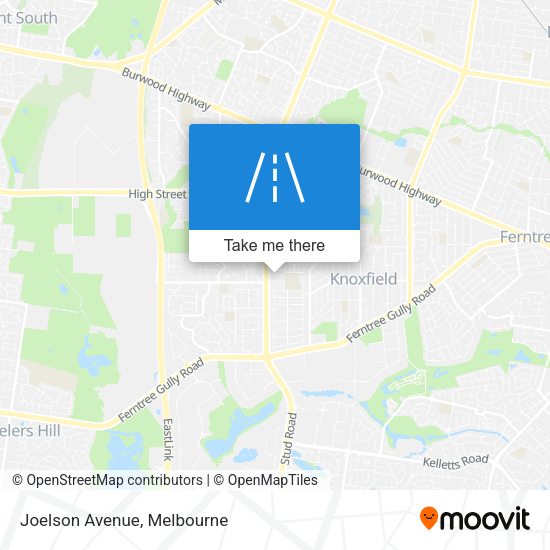 Joelson Avenue map