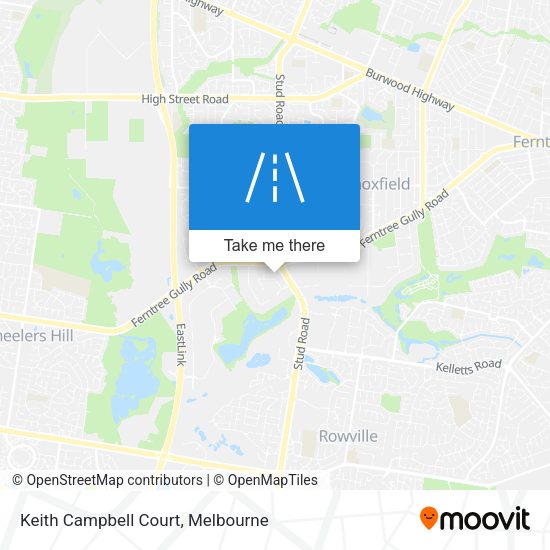 Keith Campbell Court map