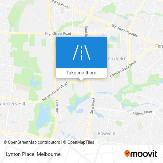 Lynton Place map