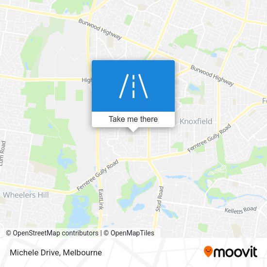 Michele Drive map