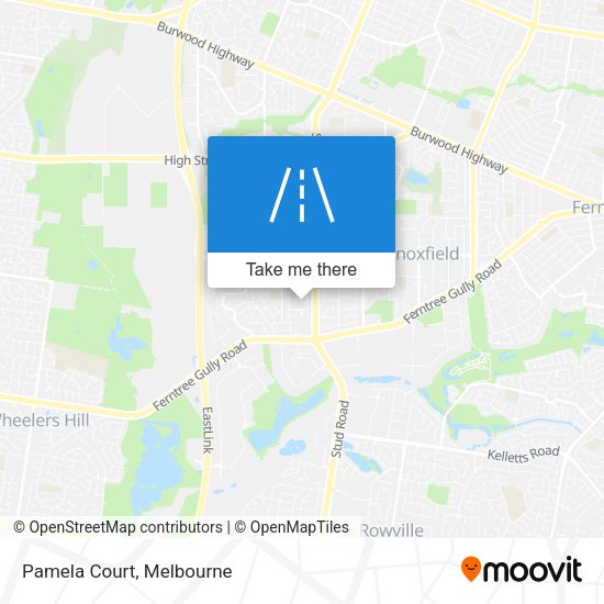 Pamela Court map