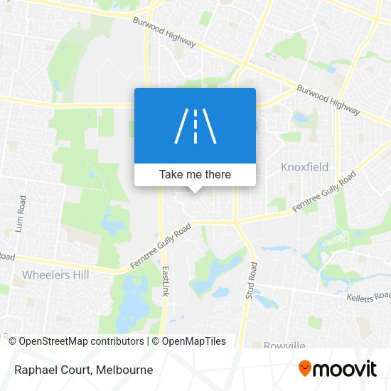 Raphael Court map