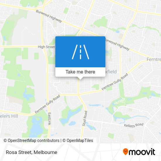 Rosa Street map