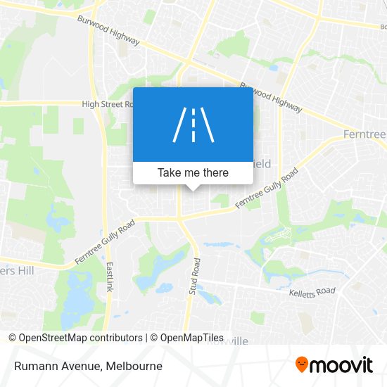 Rumann Avenue map
