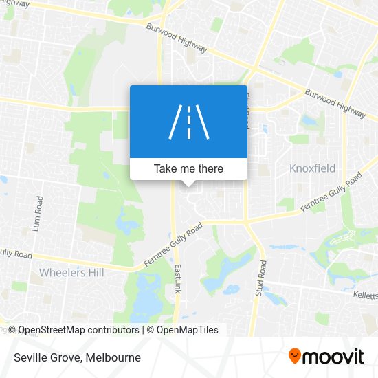 Seville Grove map