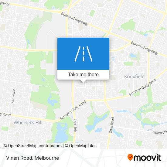 Vinen Road map