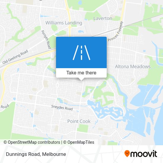 Dunnings Road map