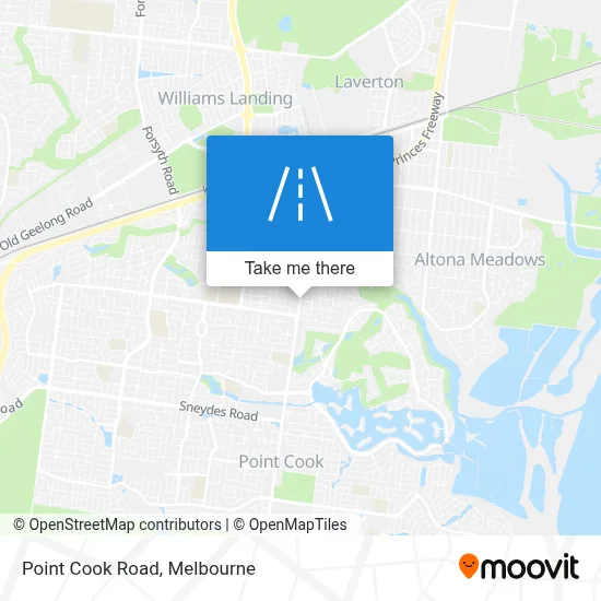 Mapa Point Cook Road