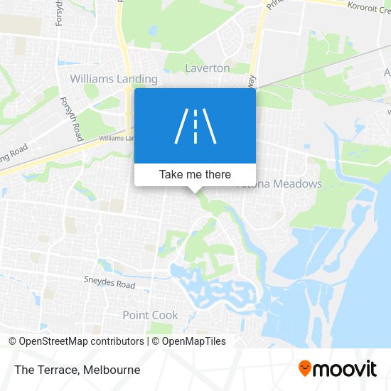 The Terrace map