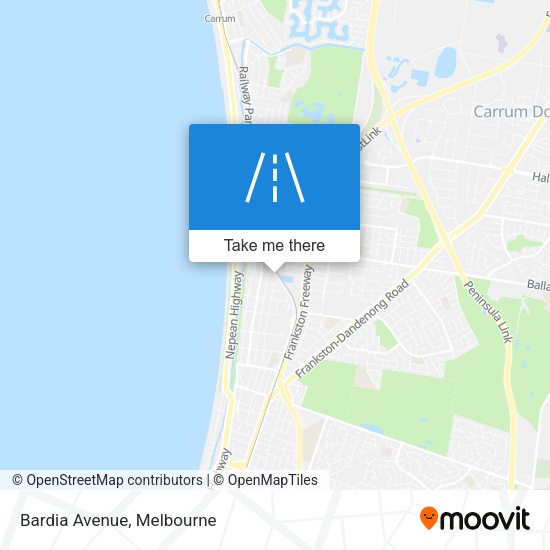Bardia Avenue map