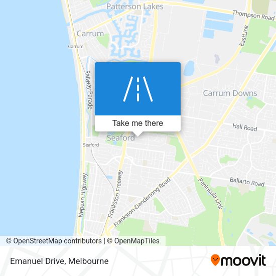 Emanuel Drive map