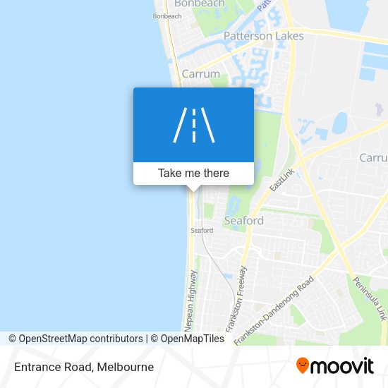 Entrance Road map