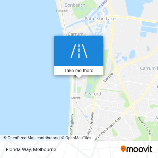 Florida Way map