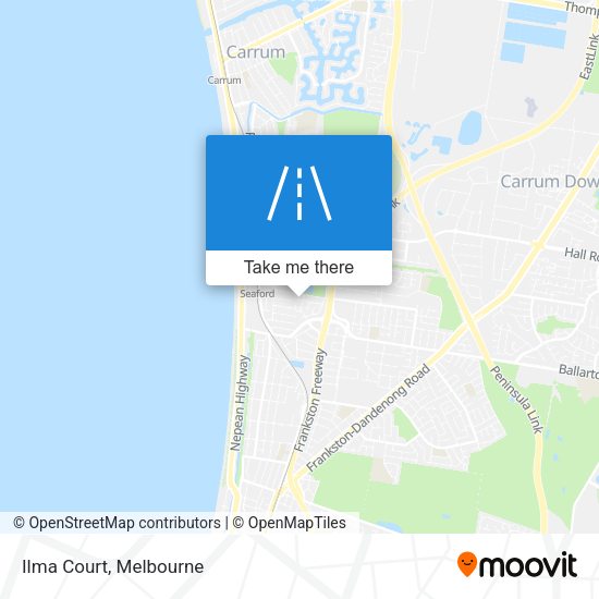 Ilma Court map