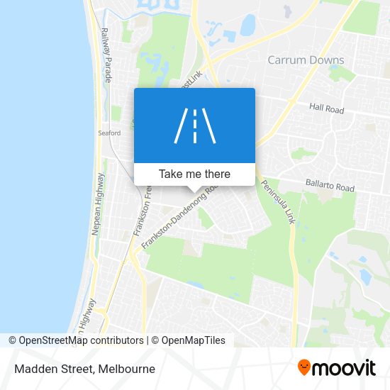 Madden Street map