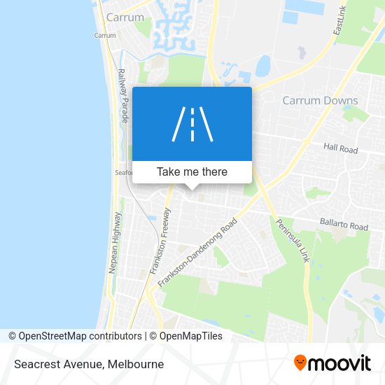 Seacrest Avenue map