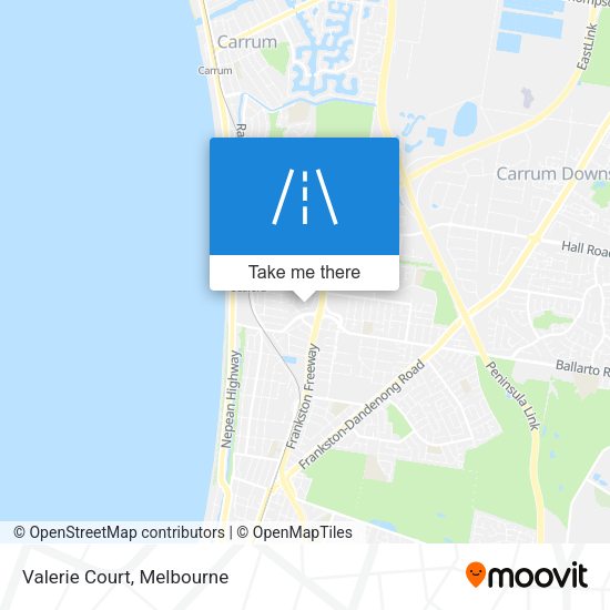 Valerie Court map