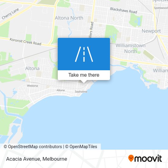 Acacia Avenue map