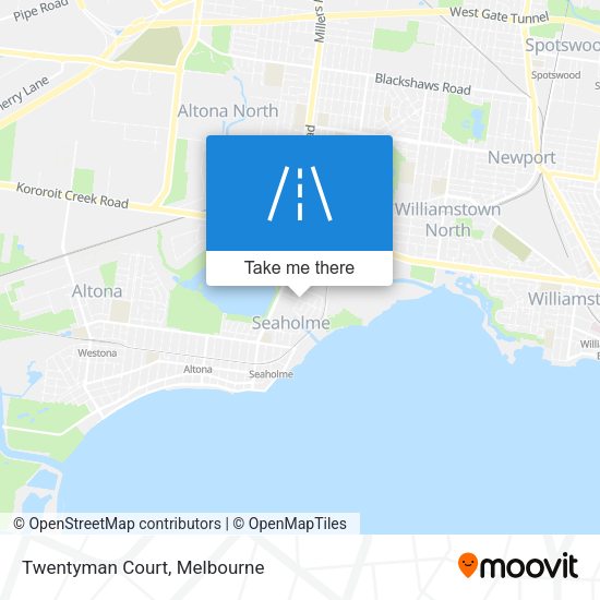 Twentyman Court map