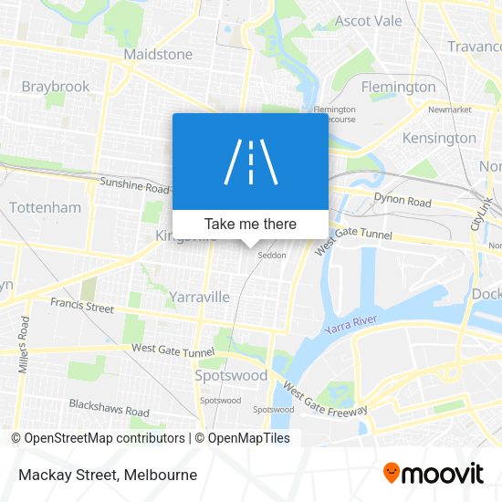 Mackay Street map