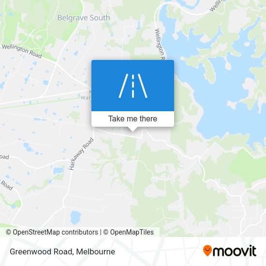 Greenwood Road map