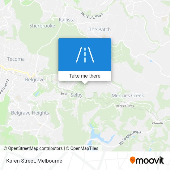 Karen Street map