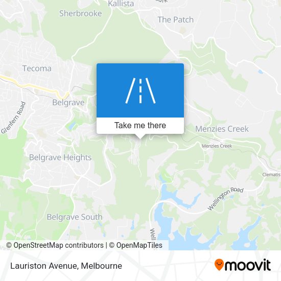 Lauriston Avenue map