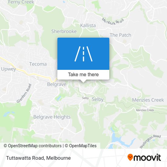 Tuttawatta Road map