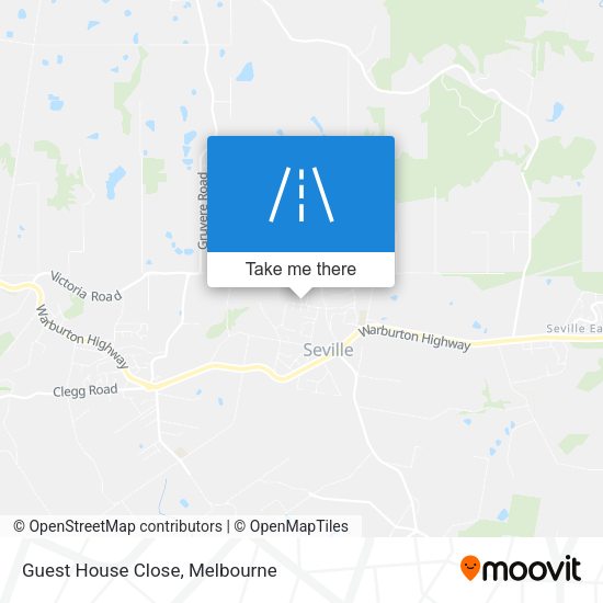 Guest House Close map
