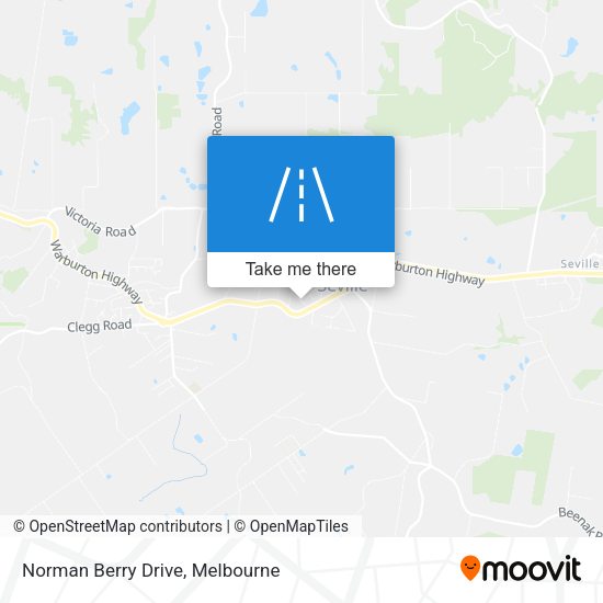 Norman Berry Drive map