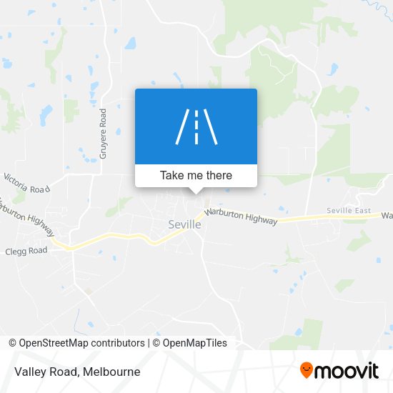 Valley Road map