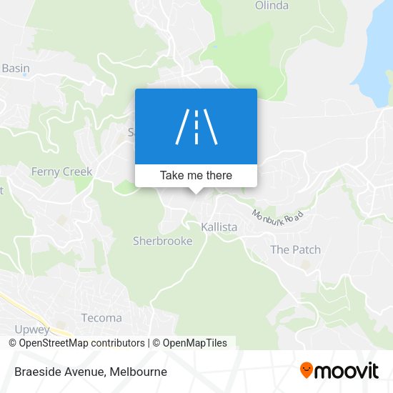 Braeside Avenue map