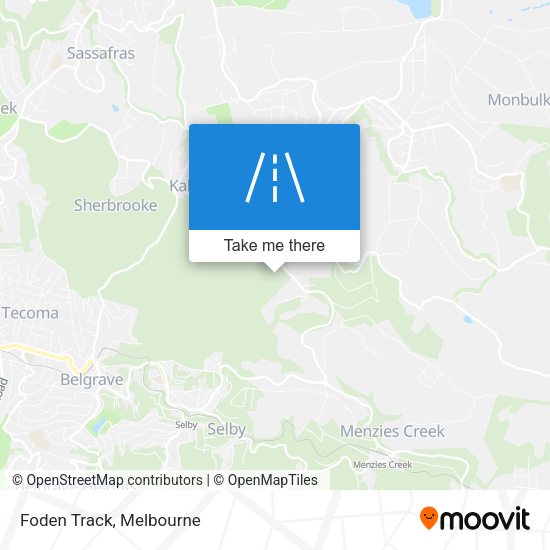 Foden Track map
