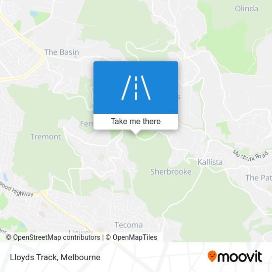 Lloyds Track map