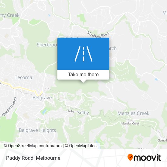 Paddy Road map