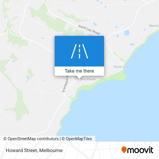Howard Street map