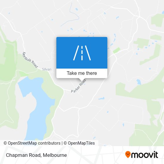 Chapman Road map