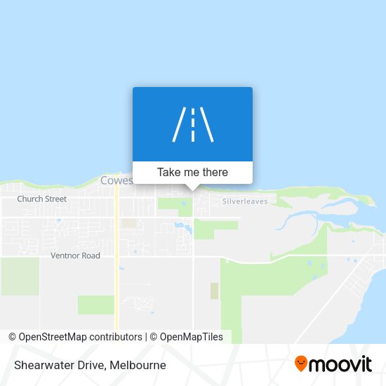 Shearwater Drive map