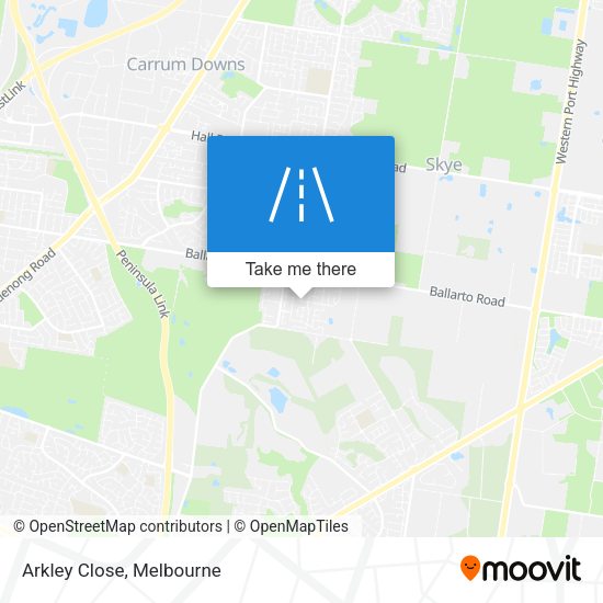 Arkley Close map