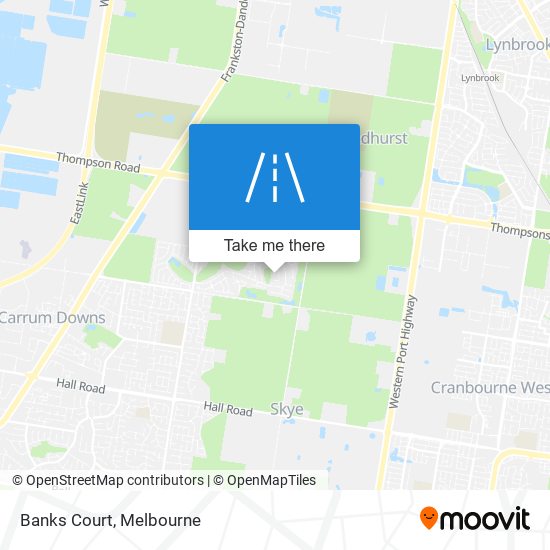 Banks Court map