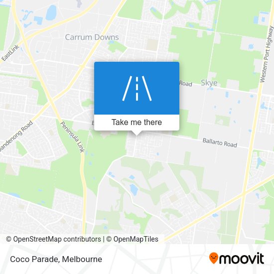 Coco Parade map