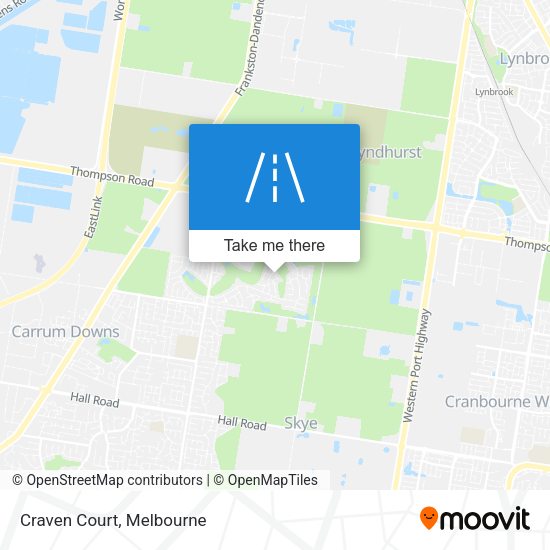 Craven Court map