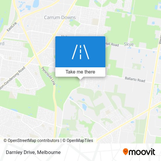 Darnley Drive map