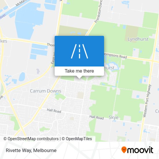 Rivette Way map