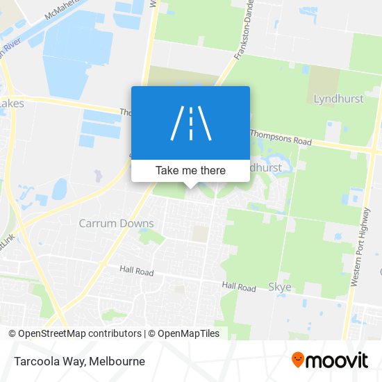 Tarcoola Way map