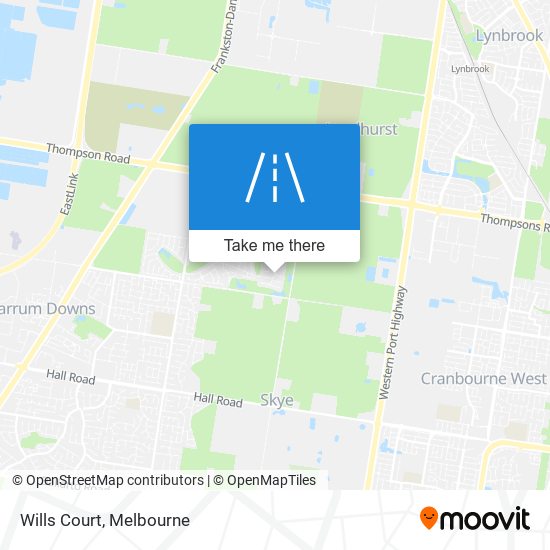 Wills Court map