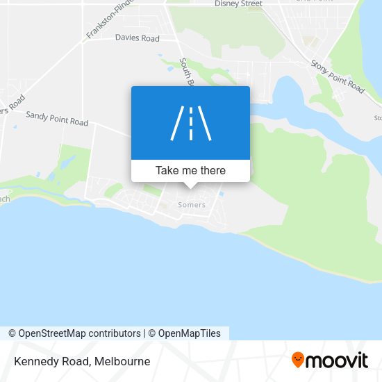 Kennedy Road map