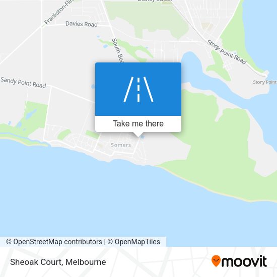 Sheoak Court map