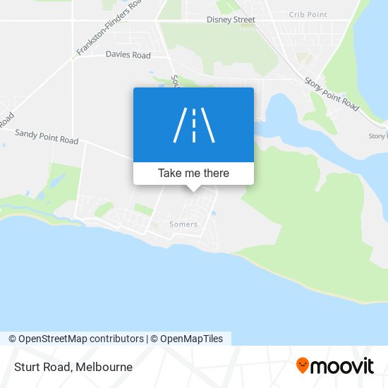 Sturt Road map